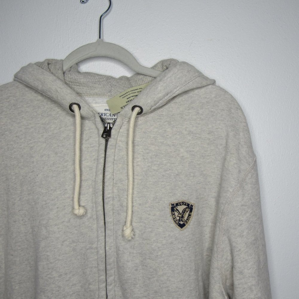 AMERICAN EAGLE  Grey Sweatshirt with Hoodie NWT Men's size Large